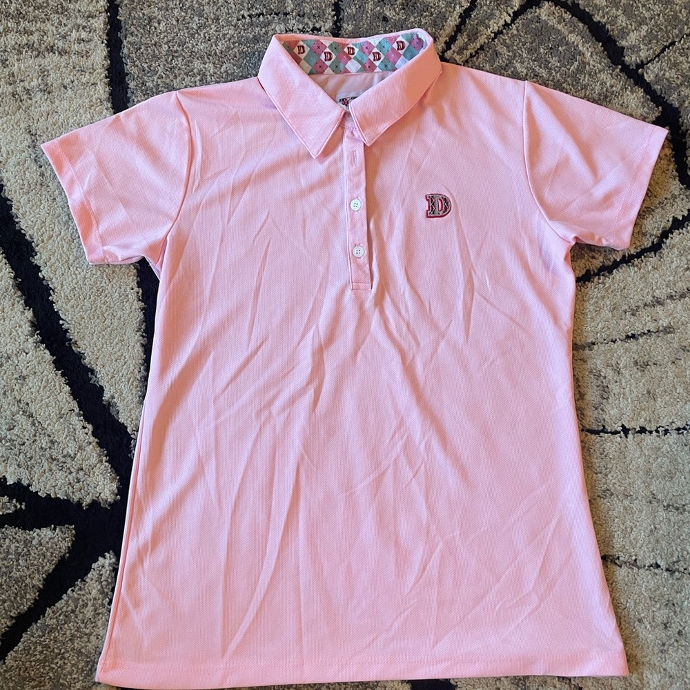 Dik Douglas Pink Polo Women’s Shirt Large